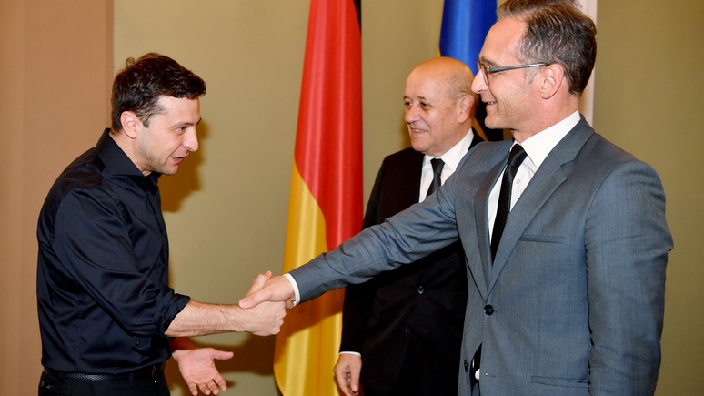 ZDF: после встречи с Зеленским глава МИД Германии увидел новый шанс для мира на востоке Украины