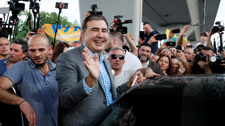 112: Саакашвили вернулся, чтобы помогать Зеленскому