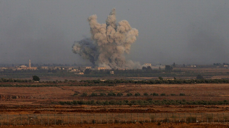 Das Erste: Израиль обстрелял позиции Сирии вблизи Голанских высот