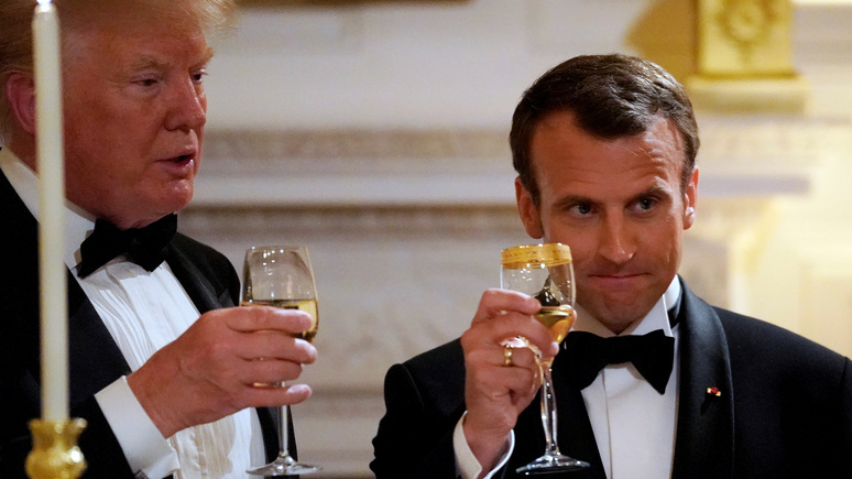 L’Obs: Трамп вновь заговорил о поднятии пошлин на французское вино