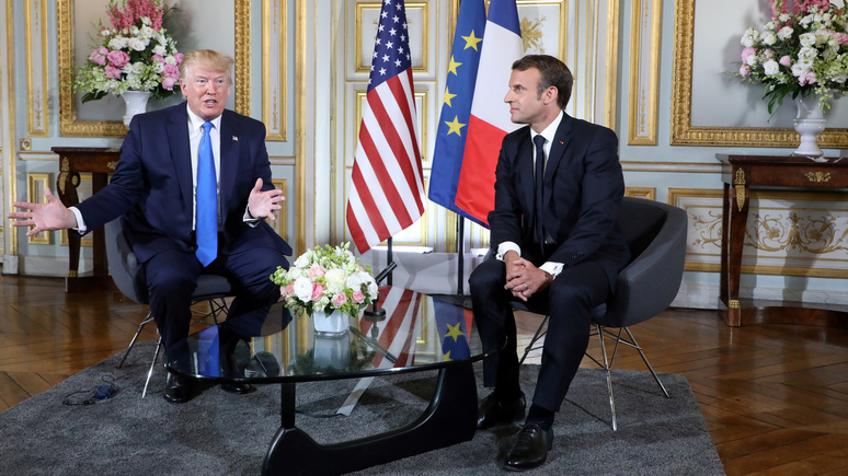 За кулисами показной дружбы — Le Figaro рассказала, как Трамп и Макрон воевали за организацию годовщины «Дня Д»