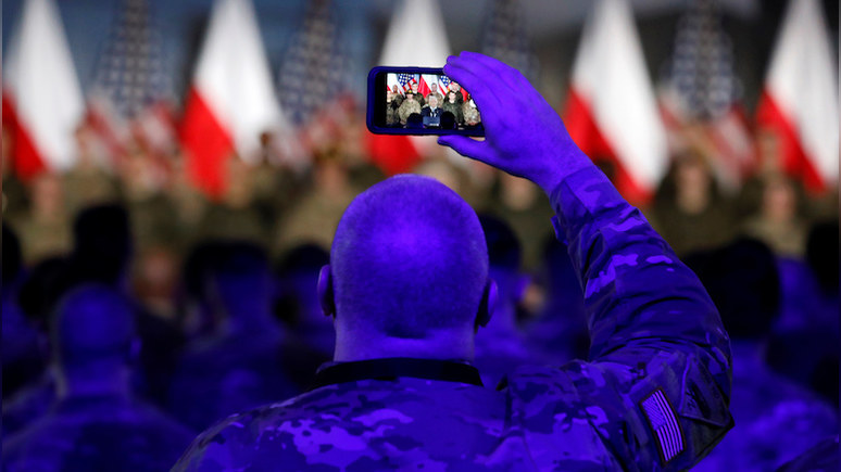 wPollityce: увеличение американского контингента в Польше не должно беспокоить Россию