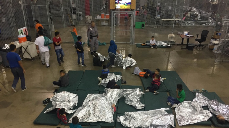 Sky News: в США растёт недовольство тем, как содержат детей мигрантов на границе