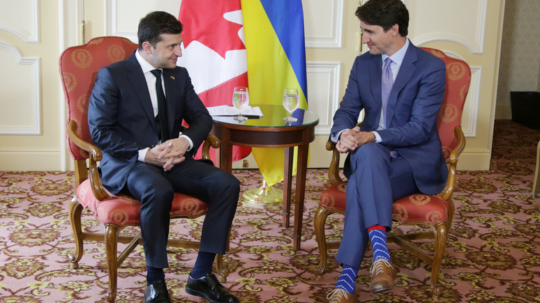 Radio Canada: Трюдо и Зеленский на встрече в Канаде выступили единым фронтом против России