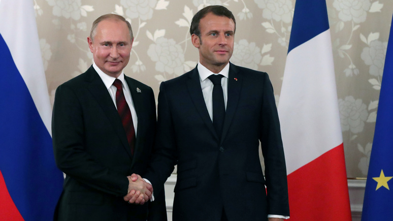 Le Figaro: во Франции состоится встреча Макрона и Путина