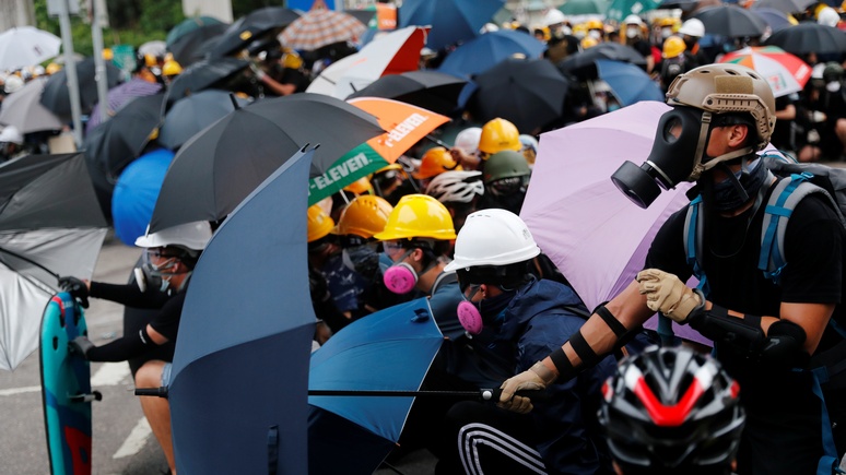 Frankfurter Allgemeine: в Пекине гонконгские протесты назвали «цветной революцией»