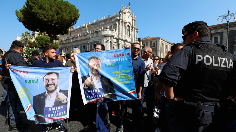 20 minutes: экс-премьер Италии опасается, что Сальвини доведёт страну до выхода из ЕС 