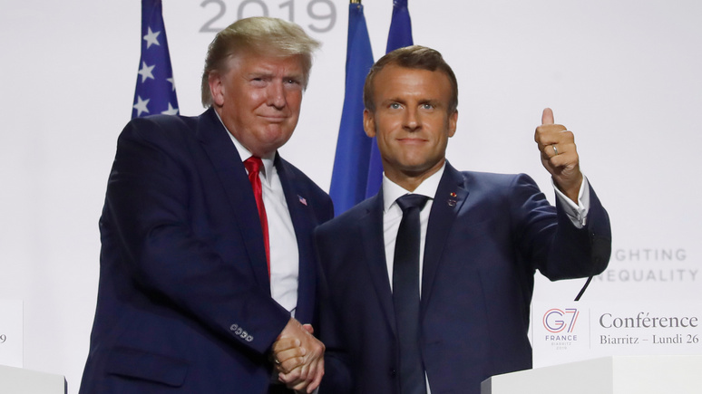 Le Monde: Макрон сделал ставку на личное общение с Трампом и не прогадал