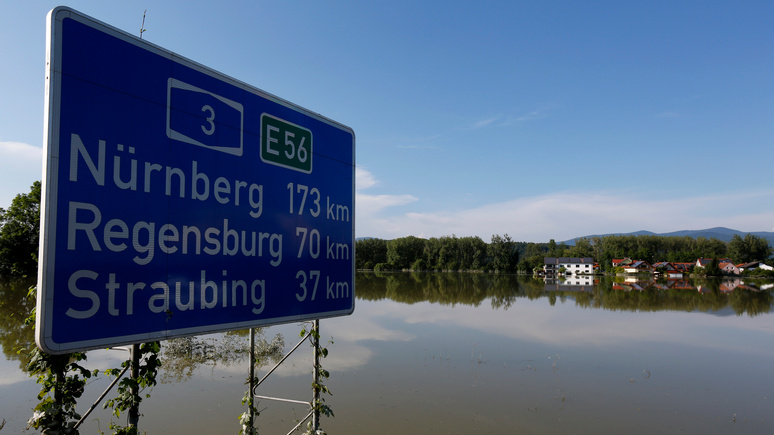 Frankfurter Neue Presse: из-за глобального потепления в Германии участились наводнения