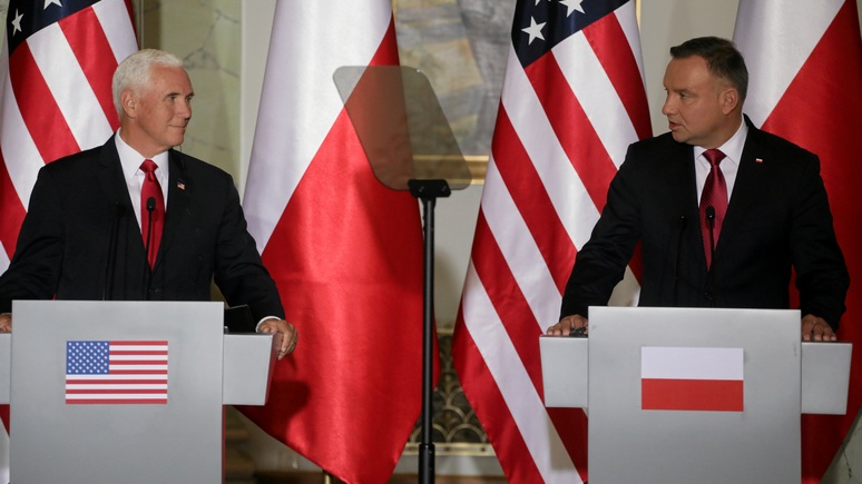 Washington Post: Пенс раскритиковал Россию за попытки разбить союз США и Польши