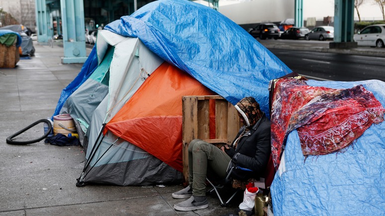 Times: проблему бездомных в городе миллиардеров Сан-Франциско Трамп использует для порки демократов