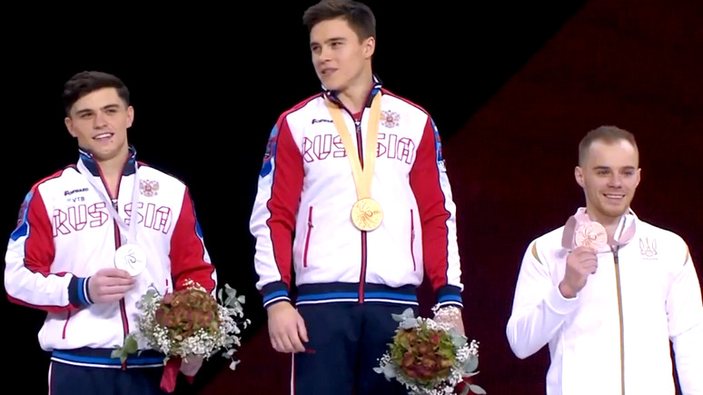 SRF: двойной триумф — из-за российских гимнастов «звёздным китайцам» места на пьедестале не нашлось