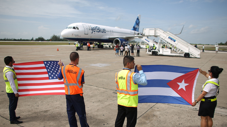 El País: США приостановили регулярное авиасообщение с Кубой