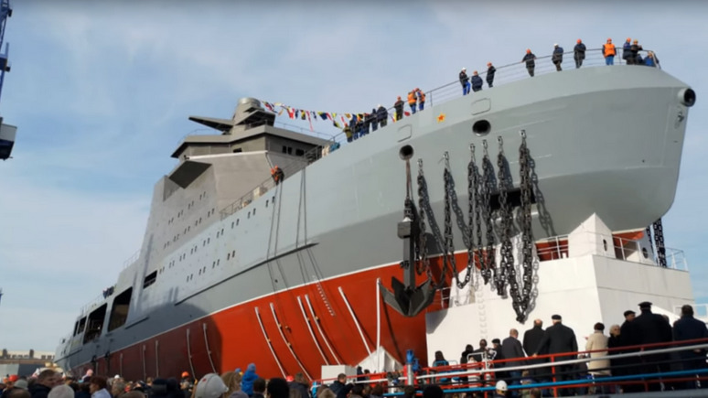 Times: интересы России в Арктике будет защищать первый боевой ледокол 