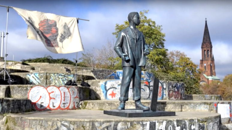 Bild: полный провал властей — в Берлине вместо борьбы с наркотиками наркодилерам устанавливают памятники