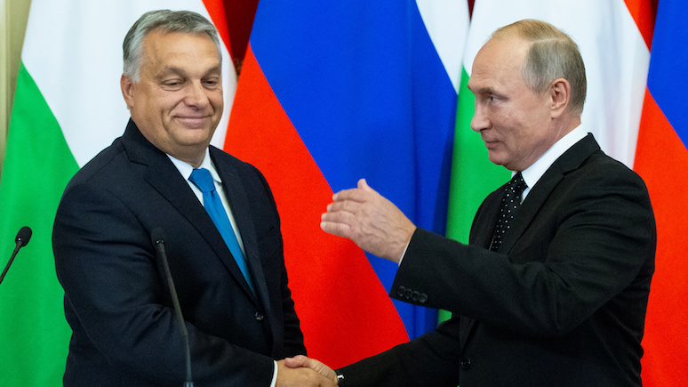 Rzeczpospolita: цель венгерского визита Путина — продвигать газопровод в обход Украины