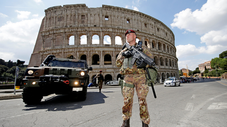 Times: в Рим для борьбы с преступностью хотят ввести войска 