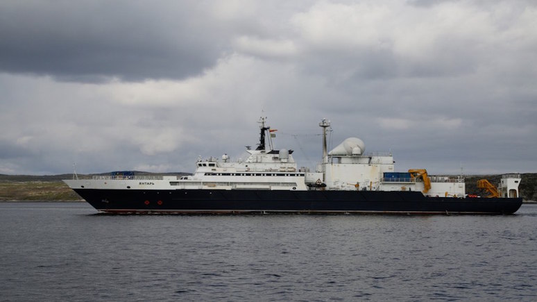Forbes: переполошивший Запад российский корабль «Янтарь» замечен у берегов Америки