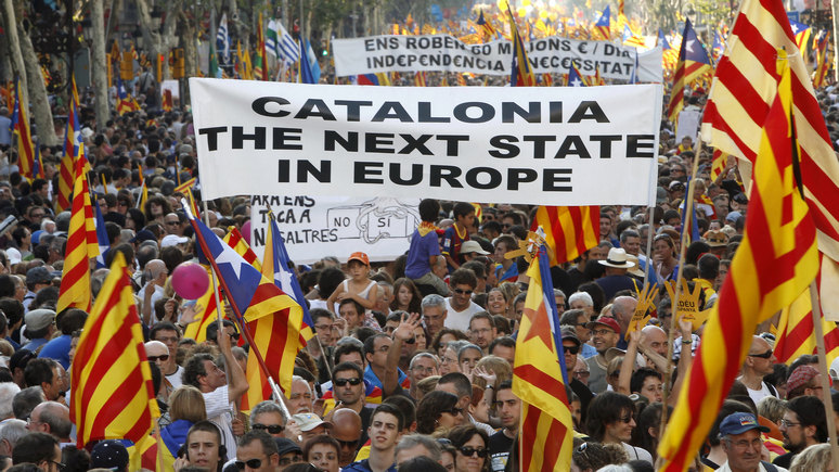 El Mundo: в референдуме о независимости Каталонии ищут «российский след»