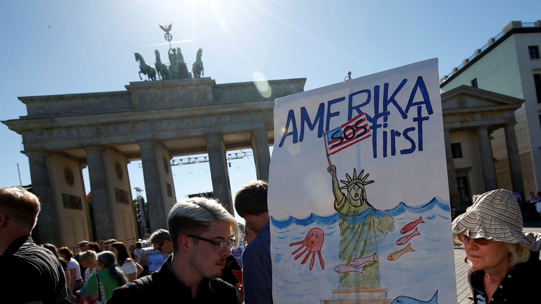 Welt: американцы относятся к Германии теплее, чем немцы — к США
