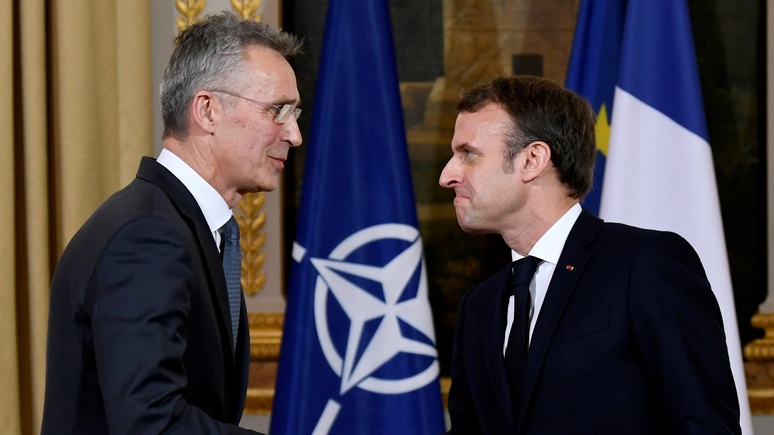Les Echos: Макрон объяснил Столтенбергу свой «диагноз» для НАТО