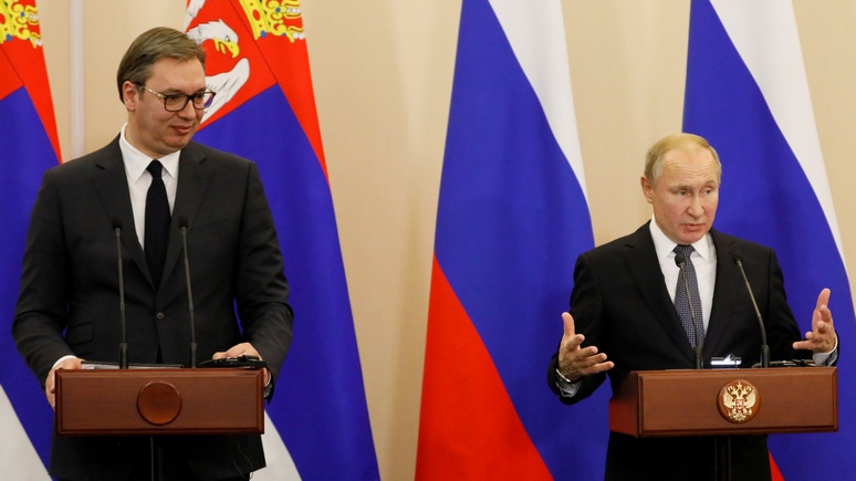 Balkan Insight: шпионский скандал не омрачил встречу Путина и Вучича в Сочи