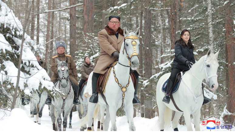Ким Чен Ын на белом коне заставил Daily Mail задуматься о политических переменах в КНДР