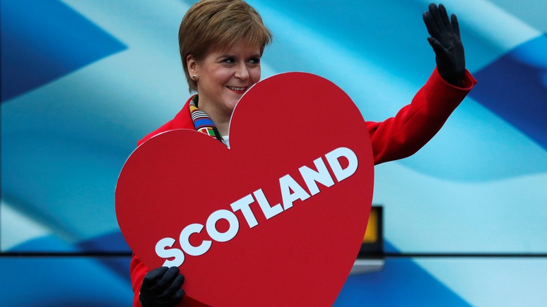 Scottish Sun: после победы в Великобритании консерваторов Шотландия вновь заявила о желании отделиться