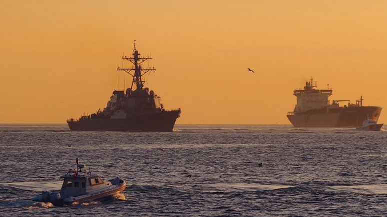 СТРАНА: американский эсминец вошёл в Чёрное море