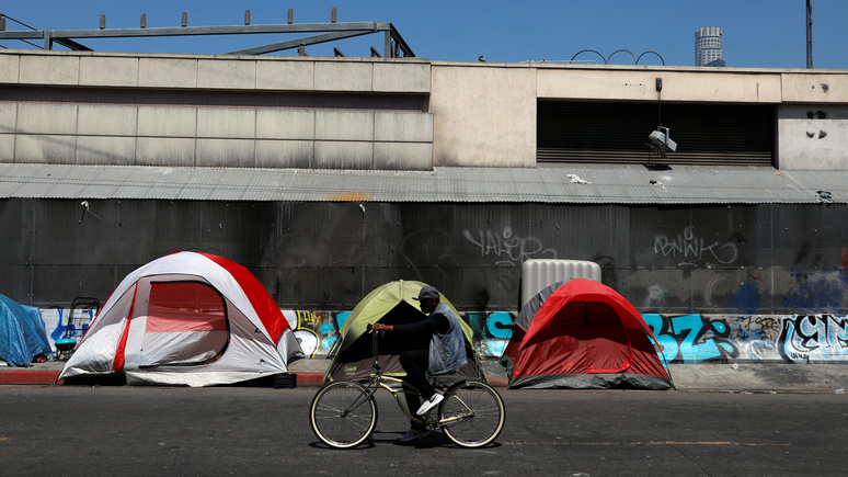 Fox News: американский политик рассказал, как проблема бездомных «убивает» Калифорнию