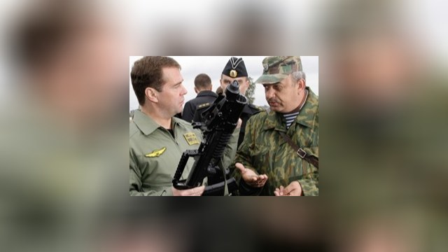 Медведев испытал уникальное подводное ружьё