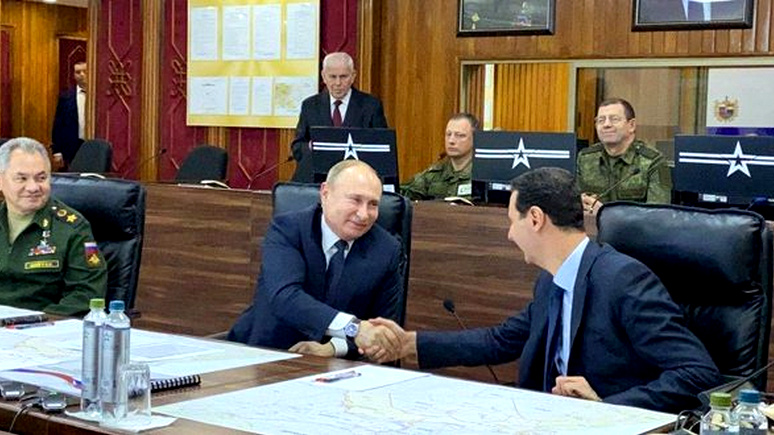Bild: придётся улыбаться — после рукопожатия в Дамаске Меркель приедет в Москву со связанными руками