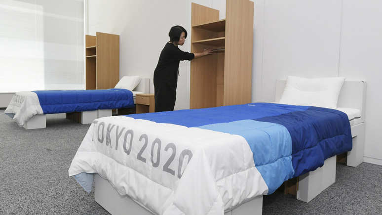 Time: самая экологичная Олимпиада — в Токио спортсмены будут спать на картонных кроватях 