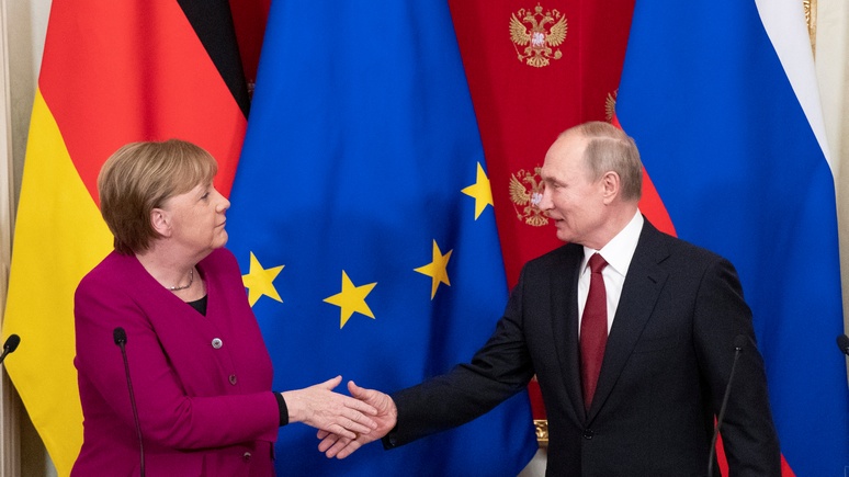 Welt: на встрече в Москве Меркель заняла сторону Путина наперекор США