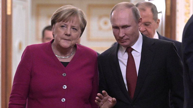 Süddeutsche Zeitung: визит Меркель в Россию выглядел как зарождение оси «Берлин-Москва»