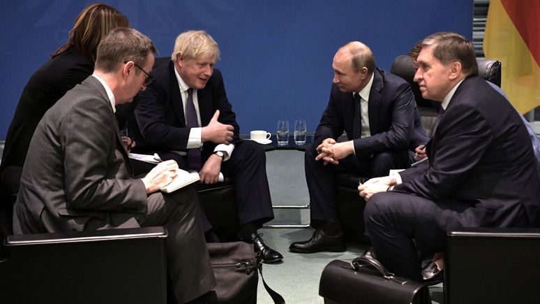 Guardian: Джонсон отказал Путину в нормализации двусторонних отношений