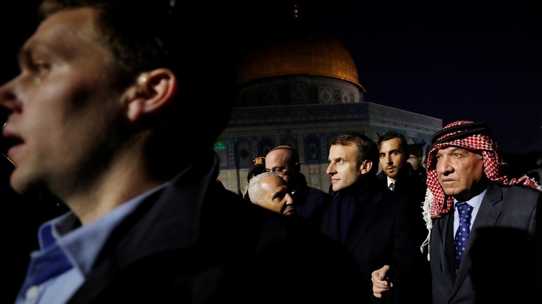 France 24: Макрон повторил в Иерусалиме «подвиг» Ширака — повздорил с израильскими агентами