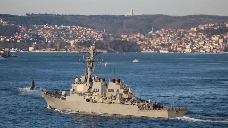 DE: американский эсминец в Чёрном море не остался без внимания России