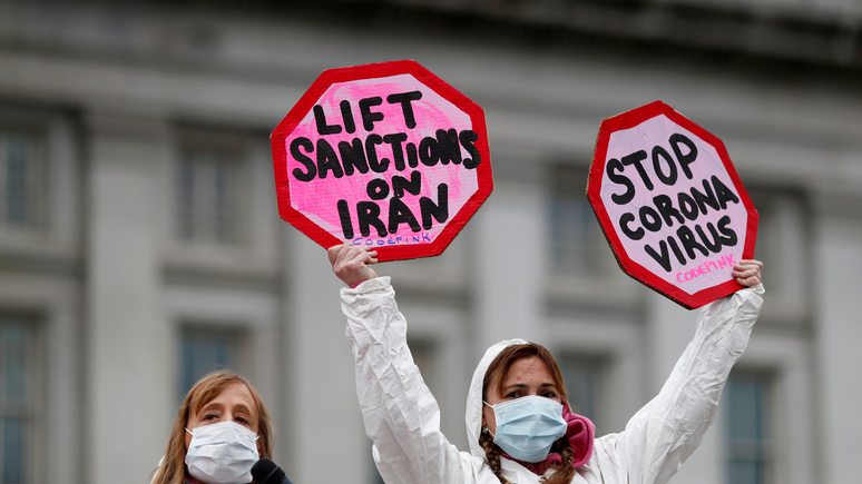 Das Erste: санкции мешают Ирану бороться с коронавирусом, но отменять их США пока не намерены