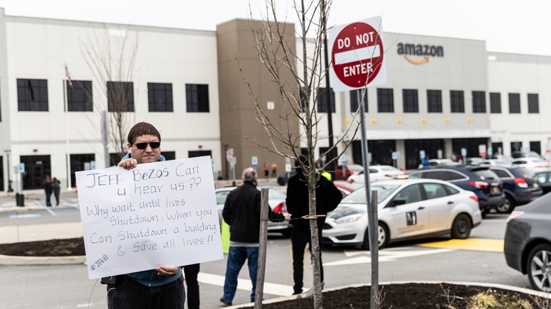 New York Post: Amazon уволил сотрудника, который раскритиковал недостаточную защиту персонала от коронавируса