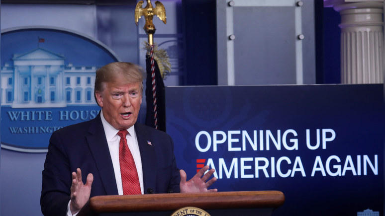 NBC: «открыть Америку снова» — Трамп обнародовал план отмены карантина в США