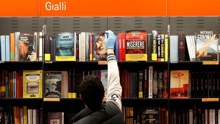Das Erste: итальянцы поспешили в книжные магазины, будто только и ждали их открытия