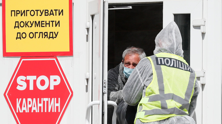Корреспондент: на Украине зафиксирован резкий рост числа заражённых коронавирусом