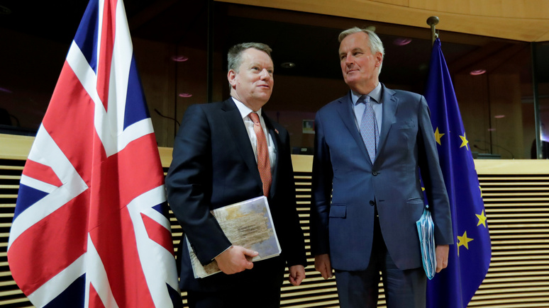 Daily Express: переговоры Брюсселя с Лондоном по торговой сделке зашли в тупик 