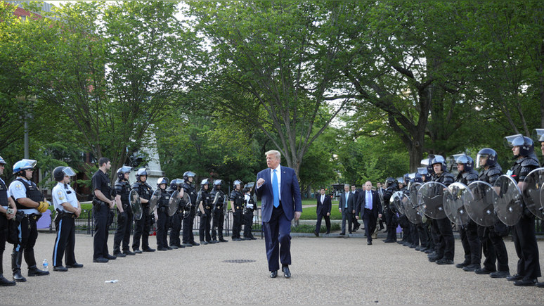 Sky News: Трамп пригрозил использовать армию для подавления протестов