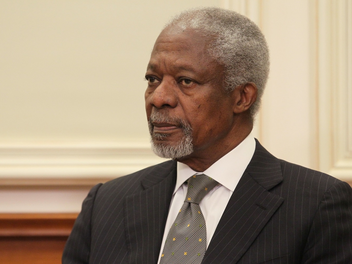 Умер экс-генсек ООН Кофи Аннан. Что он сделал для мира