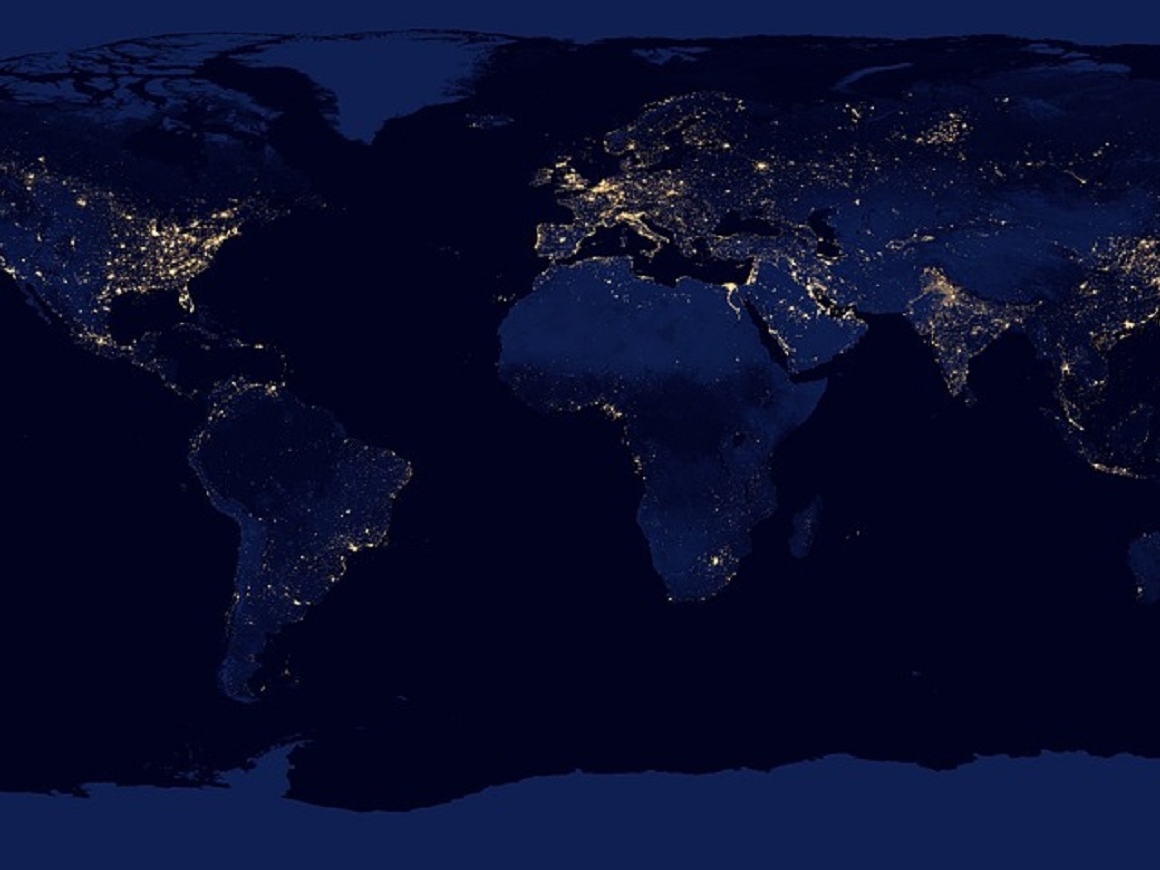 NASA показало карту аэрозолей в атмосфере Земли (фото)