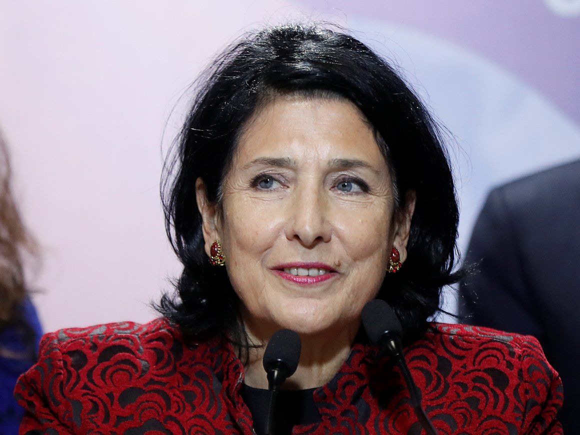 В Грузии новый президент. Впервые в истории им стала женщина