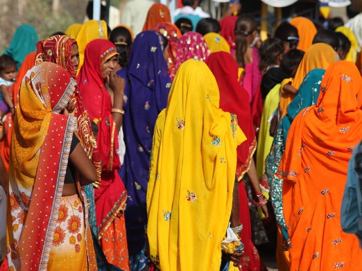 Ради равенства женщины Индии выстроились в живую цепь на 600 км
