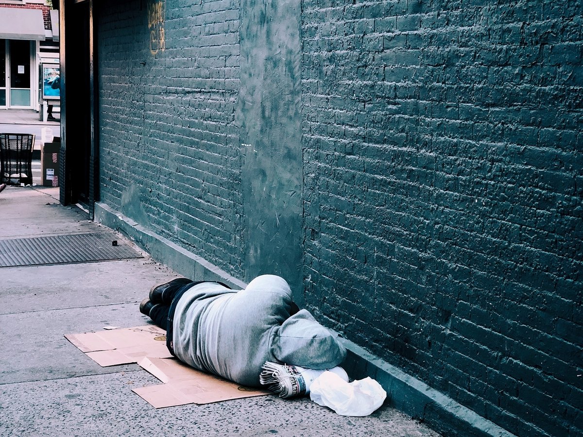 В Британии тысячи людей не имеют крова: всё больше людей ночуют на улице